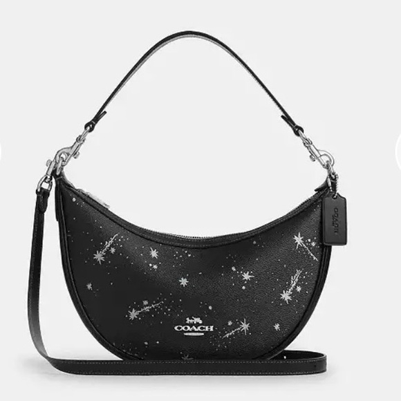 Coach Handbags - NWT Aria Shoulder Bag With Star Print